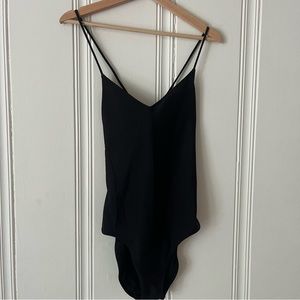Aerie strappy one piece swimsuit (long torso)